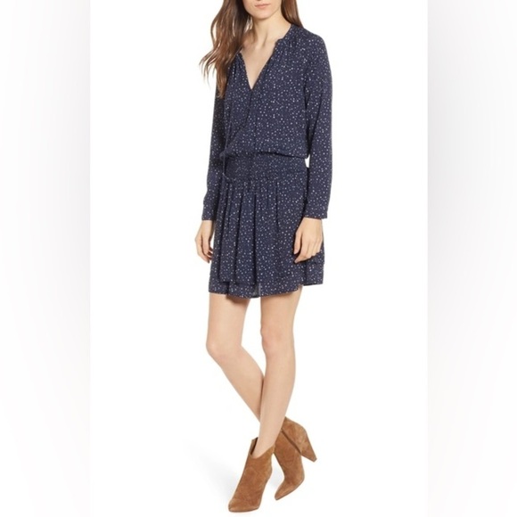 Rails Dresses & Skirts - Rails Jasmine Print Dress in Navy Nova - Size M